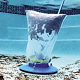 Aspirador Piscina Útiles Limpieza Rápida Aspirador con cepillos y ruedas giratorias para Limpieza Aérea, Piscina Enterrada, Limpieza Rápida de Paredes, Sin Varilla Telescópica